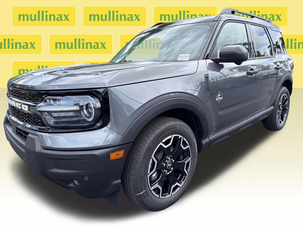 2026 Carbonized Gray Metallic Ford Bronco Sport Outer Banks 4X4 SUV