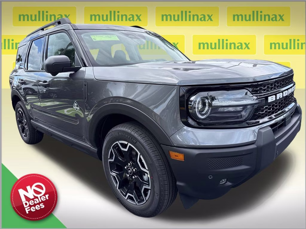2026 Carbonized Gray Metallic Ford Bronco Sport Outer Banks 4X4 SUV