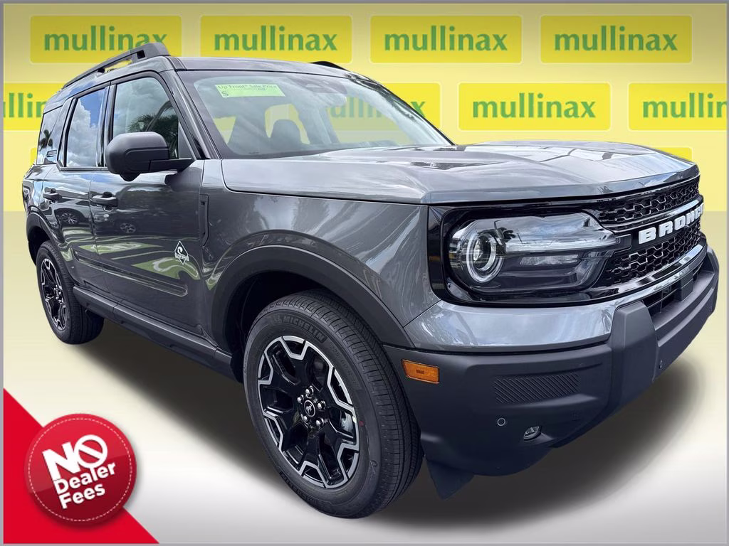 2026 Carbonized Gray Metallic Ford Bronco Sport Outer Banks 4X4 SUV