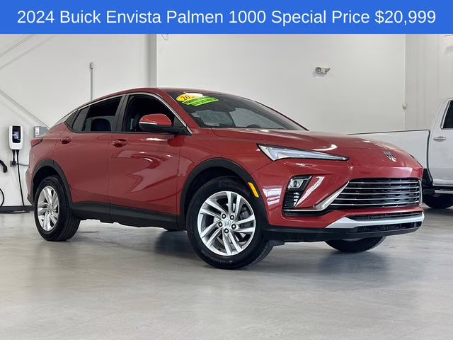 2024 Sunrise Red Metallic Buick Envista Preferred FWD SUV