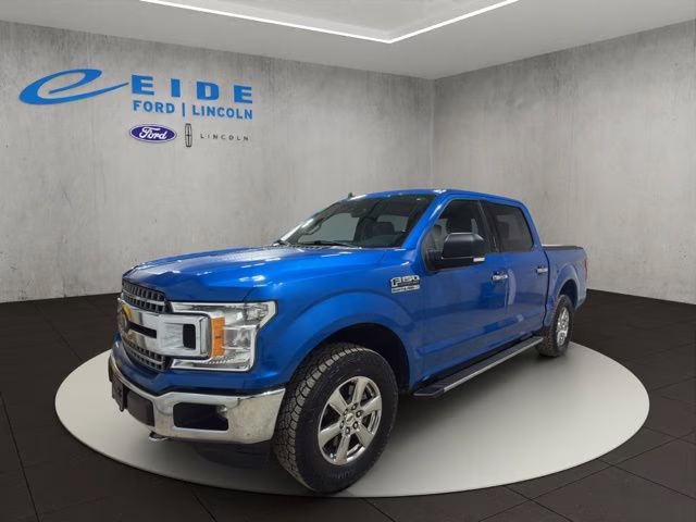 2020 Velocity Blue Metallic Ford F-150 XLT 4X4 Truck