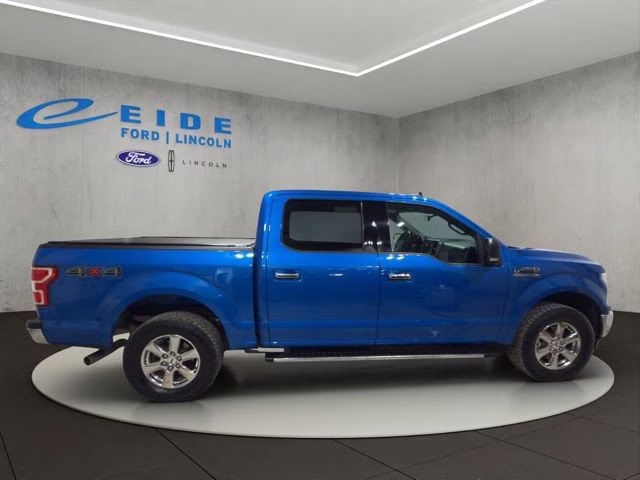 2020 Velocity Blue Metallic Ford F-150 XLT 4X4 Truck