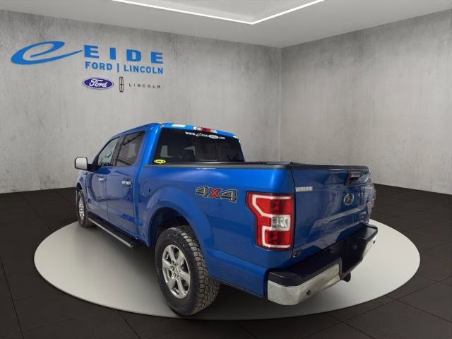2020 Velocity Blue Metallic Ford F-150 XLT 4X4 Truck