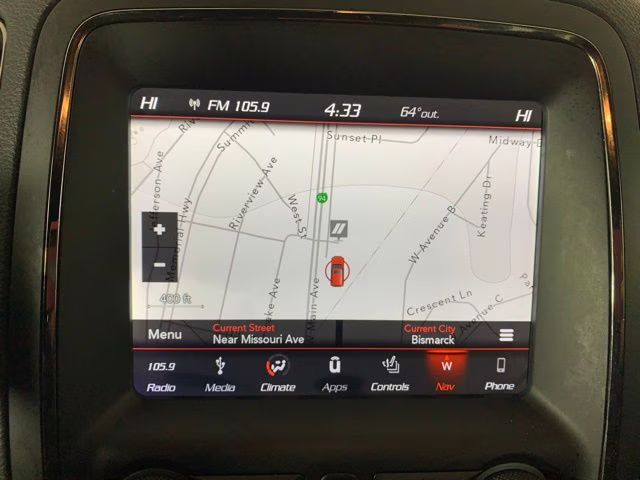 2018 White Knuckle Clearcoat Dodge Durango R/T AWD SUV