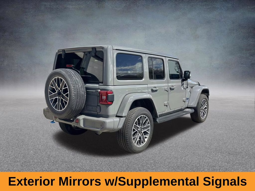 2022 Sting-Gray Clearcoat Jeep Wrangler Unlimited Sahara High Altitude 4xe 4X4 SUV