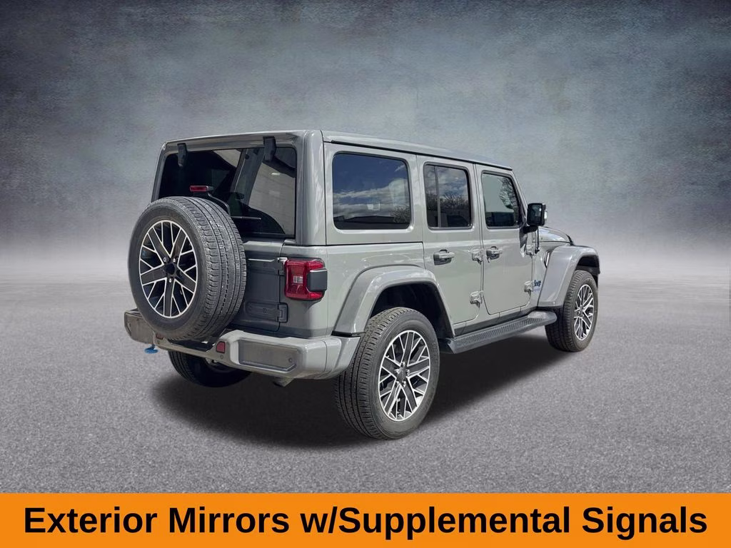 2022 Sting-Gray Clearcoat Jeep Wrangler Unlimited Sahara High Altitude 4xe 4X4 SUV