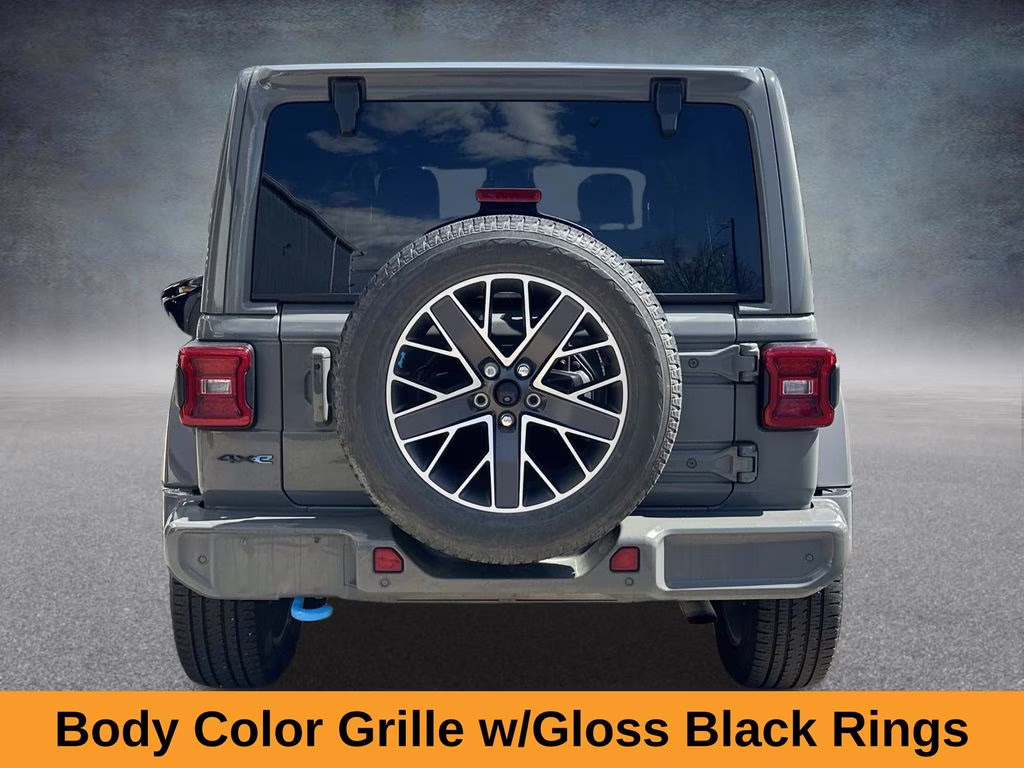 2022 Sting-Gray Clearcoat Jeep Wrangler Unlimited Sahara High Altitude 4xe 4X4 SUV
