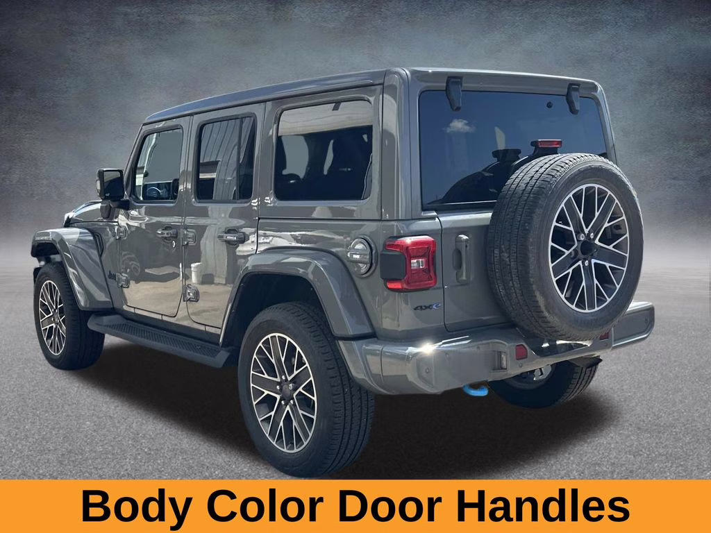 2022 Sting-Gray Clearcoat Jeep Wrangler Unlimited Sahara High Altitude 4xe 4X4 SUV