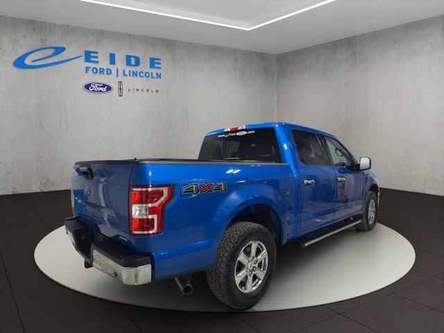 2020 Velocity Blue Metallic Ford F-150 XLT 4X4 Truck