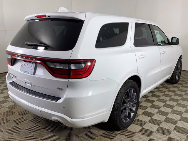 2018 White Knuckle Clearcoat Dodge Durango R/T AWD SUV