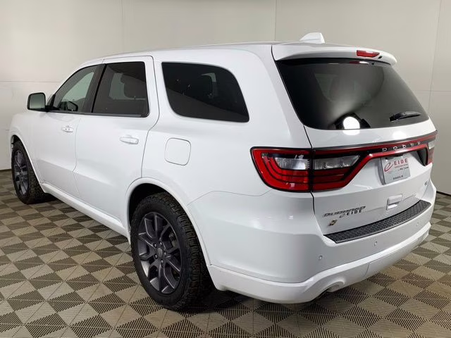 2018 White Knuckle Clearcoat Dodge Durango R/T AWD SUV