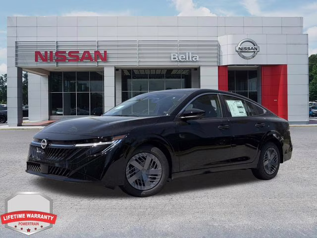 2026 Super Black Nissan Sentra S FWD Sedan