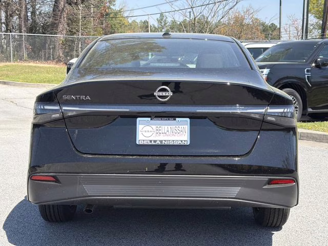 2026 Super Black Nissan Sentra S FWD Sedan