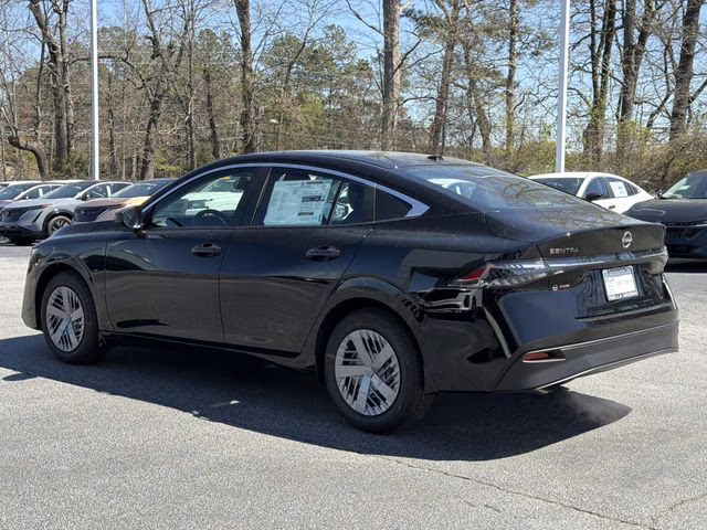 2026 Super Black Nissan Sentra S FWD Sedan