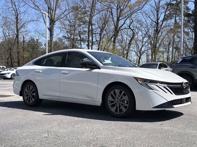 2026 Aspen White Tricoat Nissan Sentra SL FWD Sedan