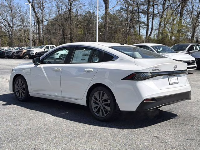 2026 Aspen White Tricoat Nissan Sentra SL FWD Sedan
