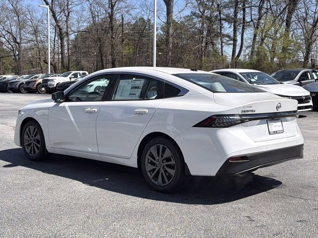 2026 Aspen White Tricoat Nissan Sentra SL FWD Sedan