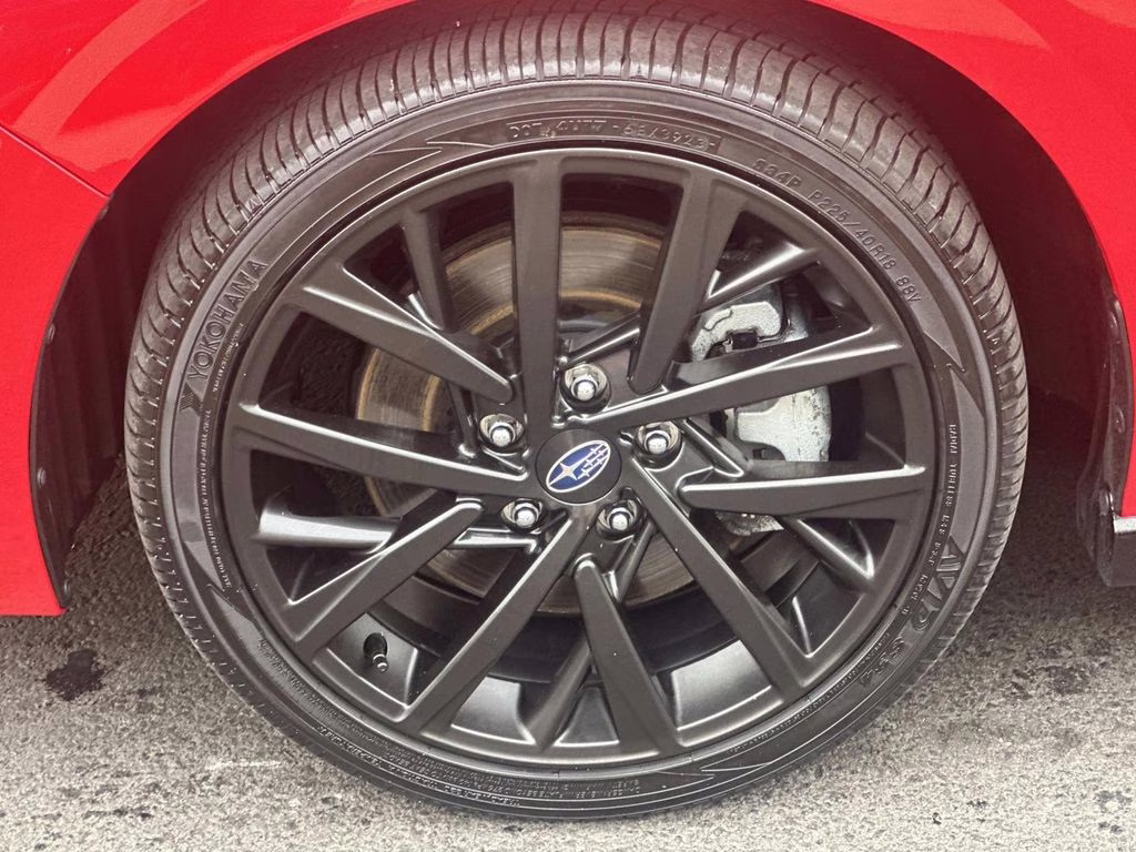 2024 Pure Red Subaru Impreza 2.5RS AWD Hatchback