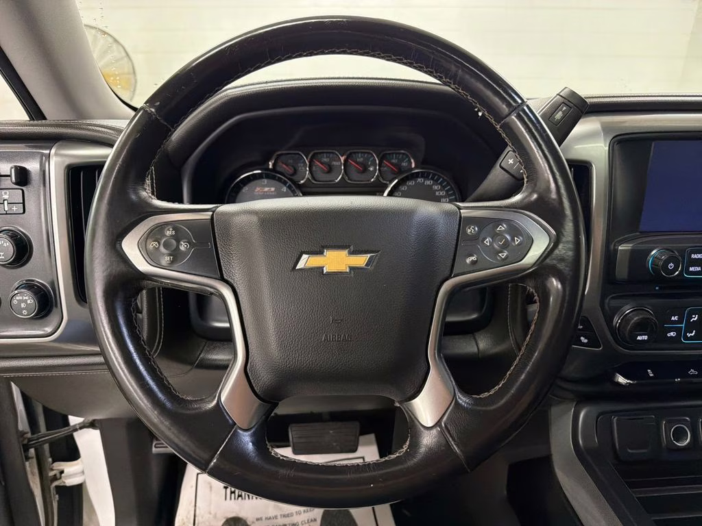 2017 Summit White Chevrolet Silverado 1500 LTZ 4X4 Truck