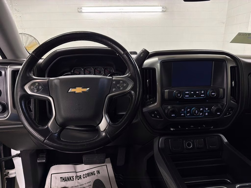 2017 Summit White Chevrolet Silverado 1500 LTZ 4X4 Truck