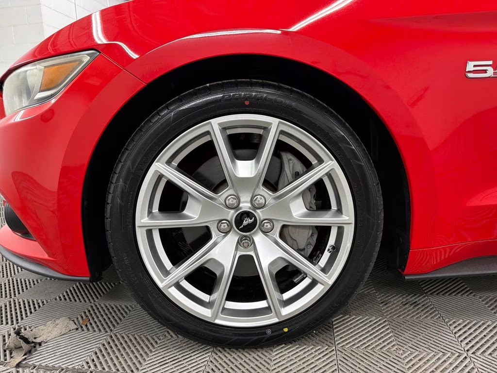 2015 Race Red Ford Mustang GT Premium RWD Coupe