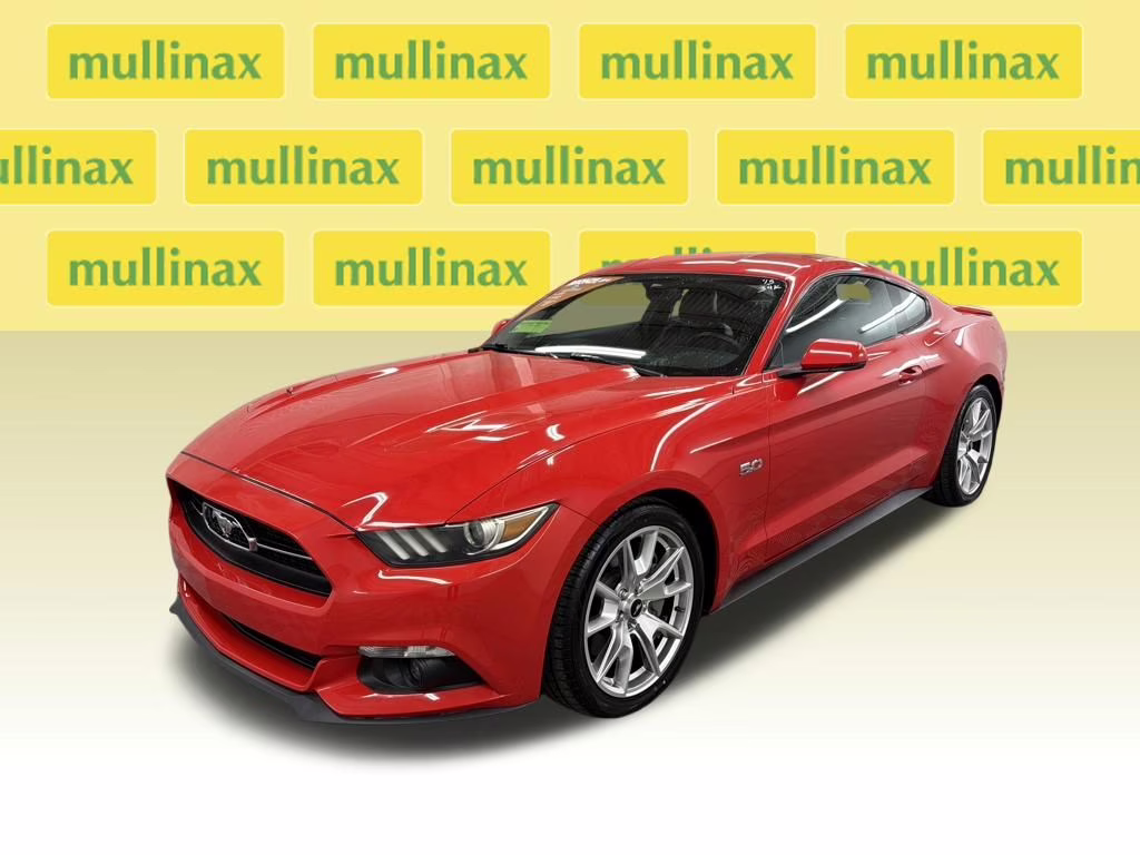 2015 Race Red Ford Mustang GT Premium RWD Coupe