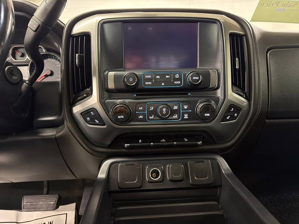 2017 Summit White Chevrolet Silverado 1500 LTZ 4X4 Truck