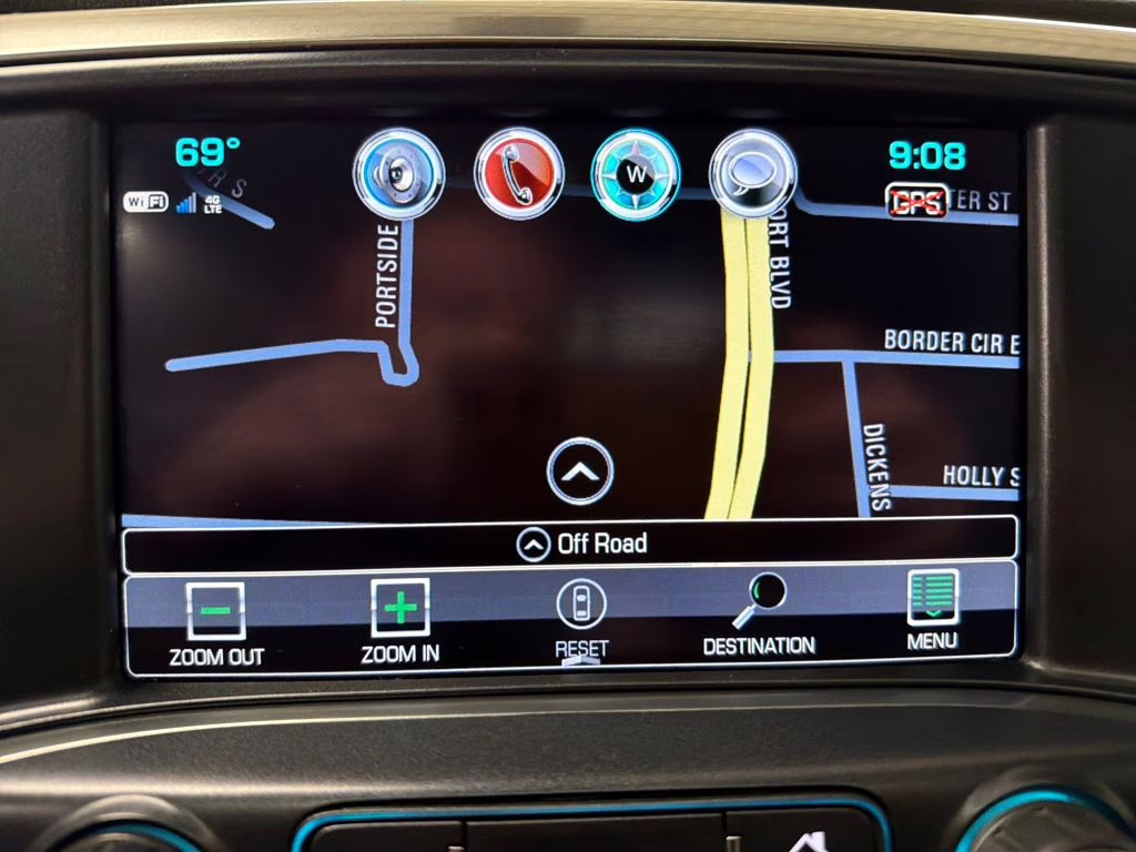 2017 Summit White Chevrolet Silverado 1500 LTZ 4X4 Truck