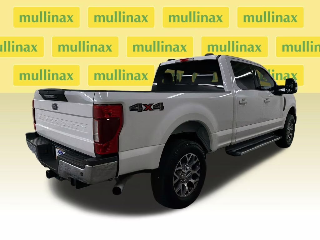 2022 White Metallic Ford Super Duty F-250 SRW Lariat 4X4 Truck