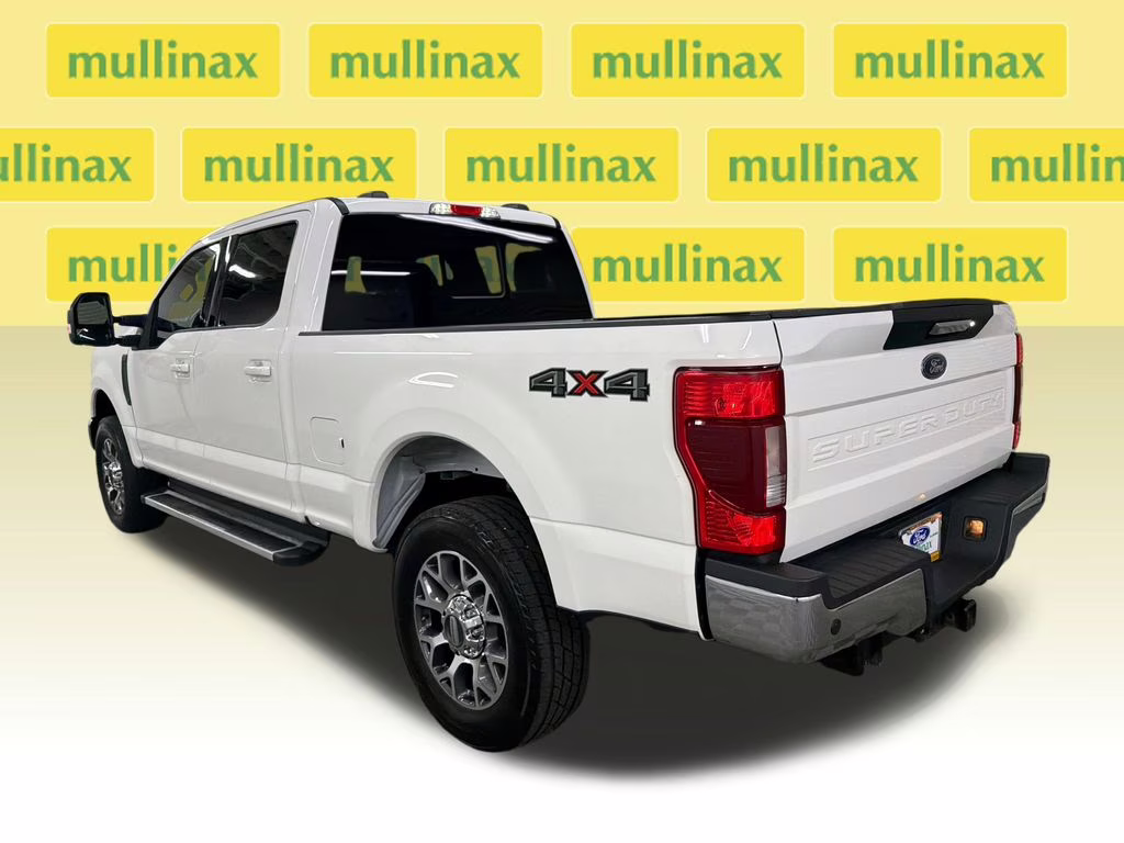 2022 White Metallic Ford Super Duty F-250 SRW Lariat 4X4 Truck