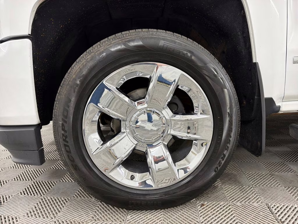 2017 Summit White Chevrolet Silverado 1500 LTZ 4X4 Truck