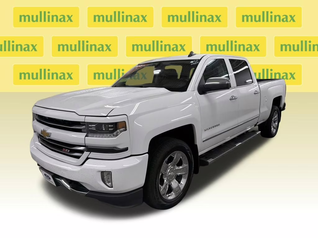 2017 Summit White Chevrolet Silverado 1500 LTZ 4X4 Truck