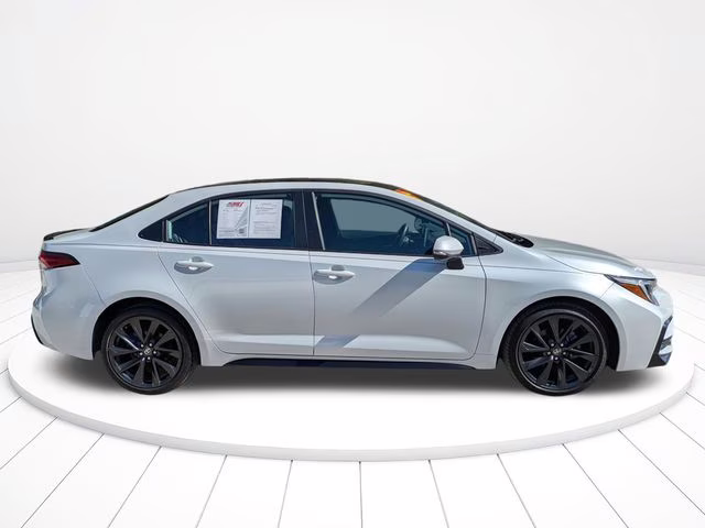 2024 Midnight Black Metallic Toyota Corolla XSE FWD Sedan