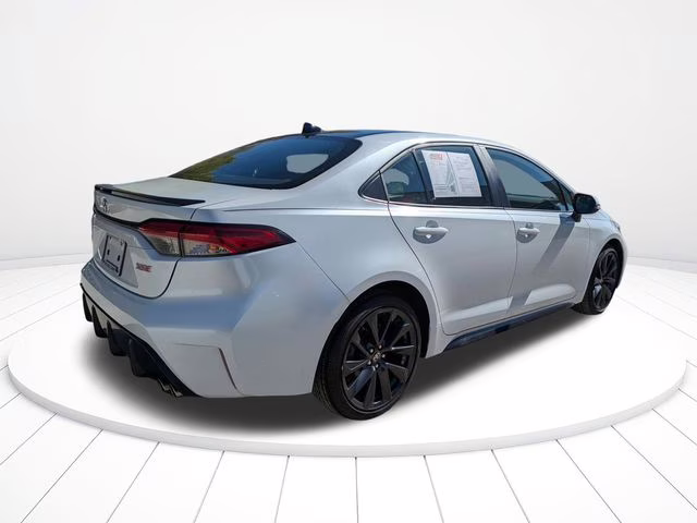 2024 Midnight Black Metallic Toyota Corolla XSE FWD Sedan