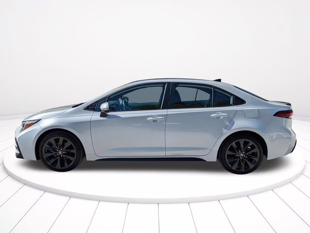 2024 Midnight Black Metallic Toyota Corolla XSE FWD Sedan