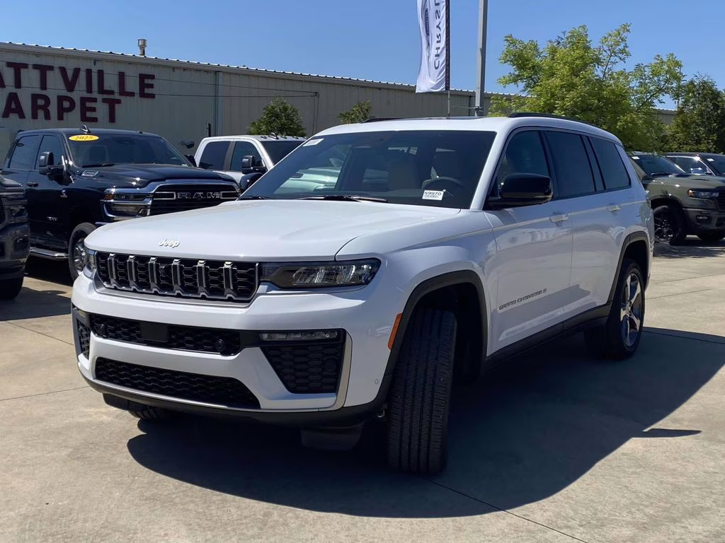 2026 Bright White Clearcoat Jeep Grand Cherokee L Limited RWD SUV