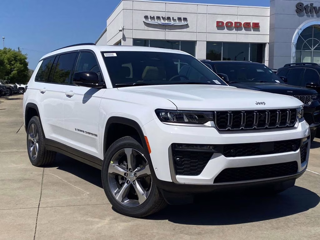 2026 Bright White Clearcoat Jeep Grand Cherokee L Limited RWD SUV