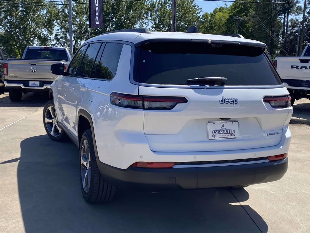 2026 Bright White Clearcoat Jeep Grand Cherokee L Limited RWD SUV