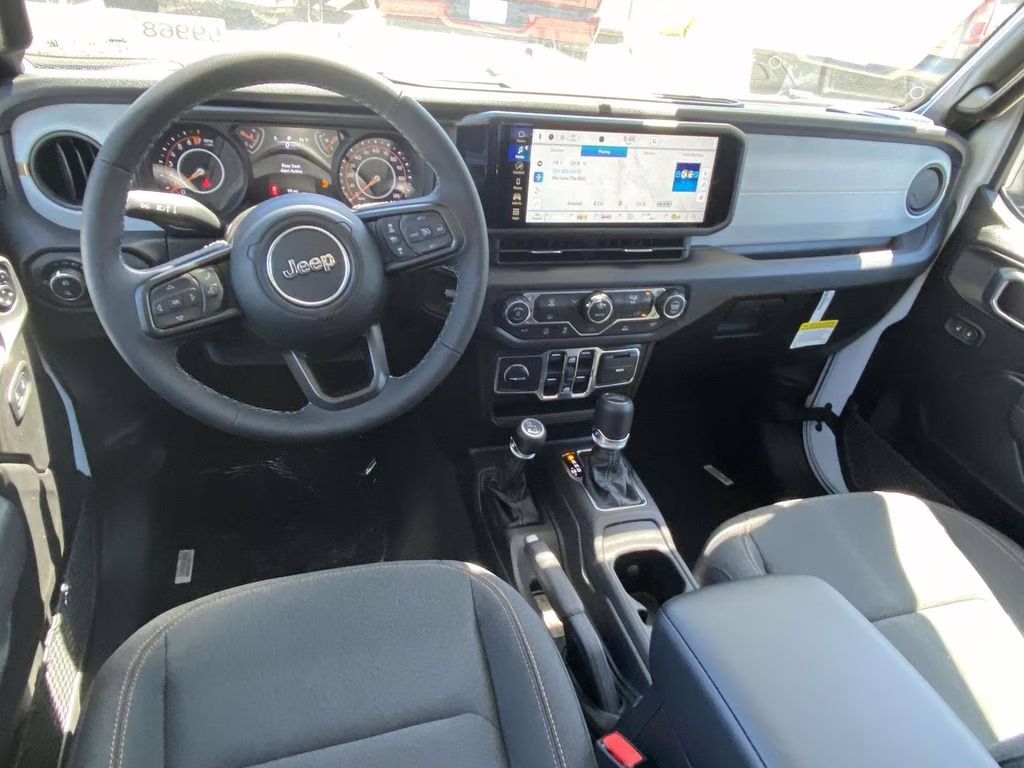 2026 Bright White Clearcoat Jeep Gladiator Sport S 4X4 Truck