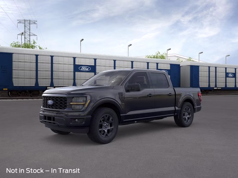 2026 Agate Black Metallic Ford F-150 STX Crew Cab Pickup RWD Truck