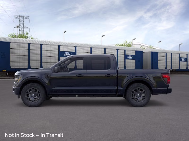 2026 Agate Black Metallic Ford F-150 STX Crew Cab Pickup RWD Truck