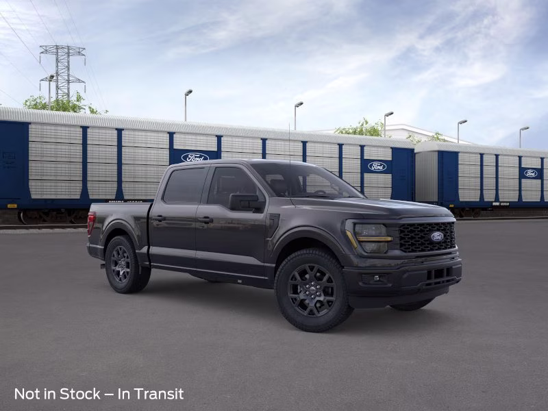 2026 Agate Black Metallic Ford F-150 STX Crew Cab Pickup RWD Truck