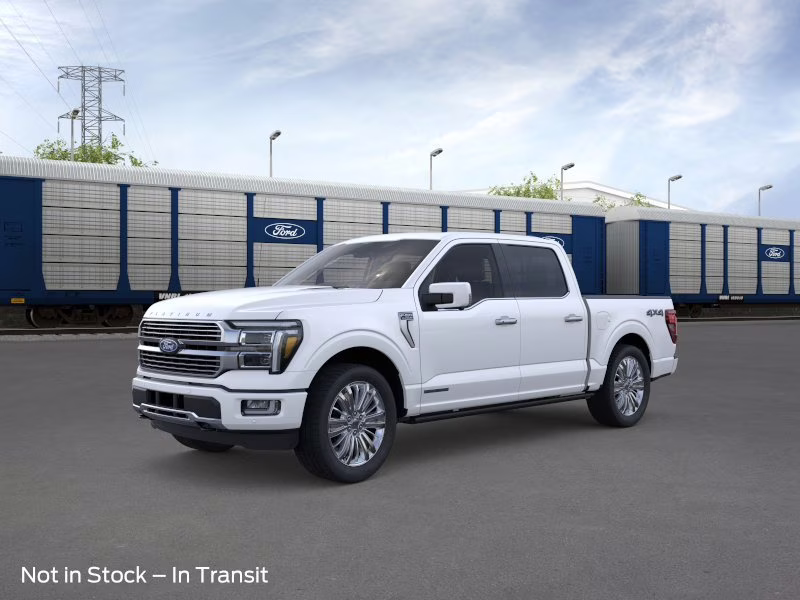 2026 Star White Metallic Tri-Coat Ford F-150 Platinum Crew Cab Pickup 4X4 Truck
