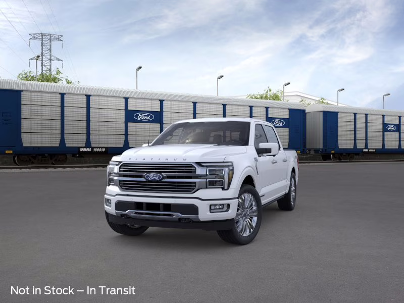 2026 Star White Metallic Tri-Coat Ford F-150 Platinum Crew Cab Pickup 4X4 Truck