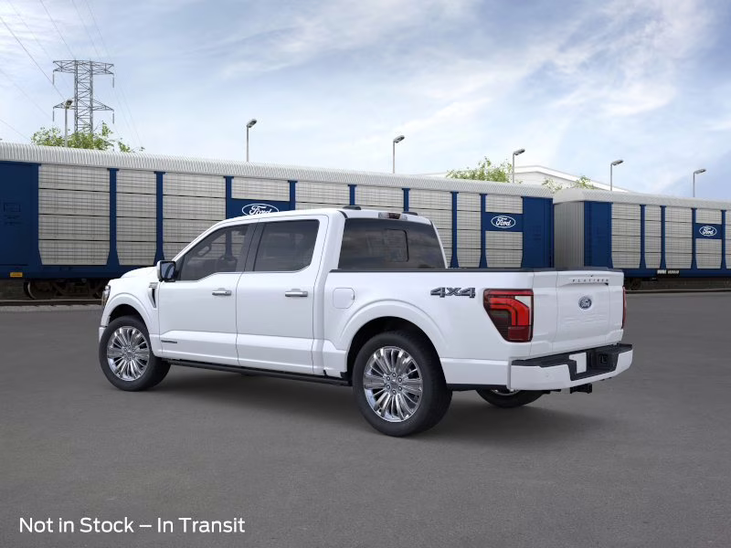 2026 Star White Metallic Tri-Coat Ford F-150 Platinum Crew Cab Pickup 4X4 Truck