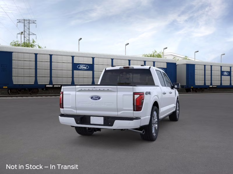 2026 Star White Metallic Tri-Coat Ford F-150 Platinum Crew Cab Pickup 4X4 Truck