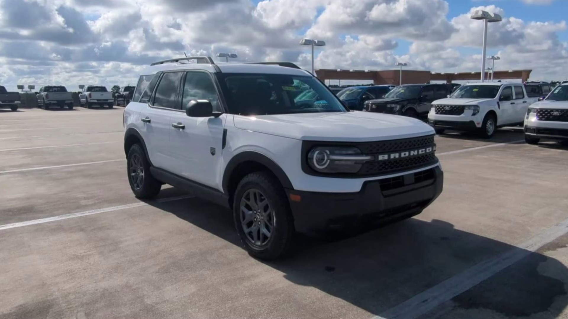 2026 Oxford White Ford Bronco Sport Big Bend 4X4 SUV