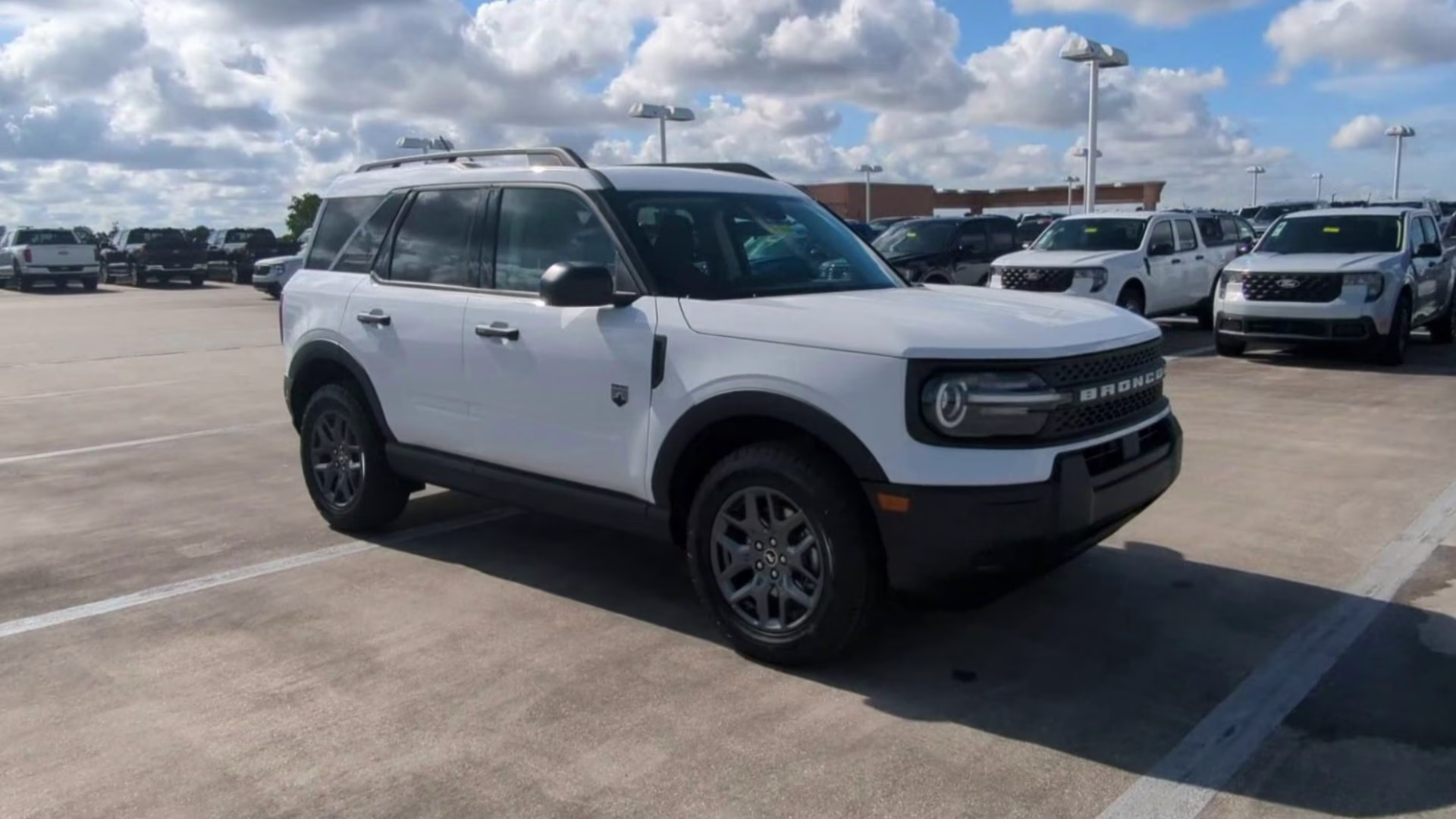 2026 Oxford White Ford Bronco Sport Big Bend 4X4 SUV