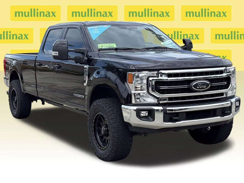 2021 Black Metallic Ford Super Duty F-350 SRW Lariat 4X4 Truck
