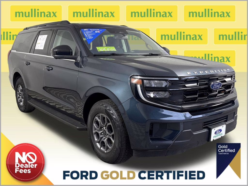 2025 Blue Metallic Ford Expedition Max Active RWD SUV